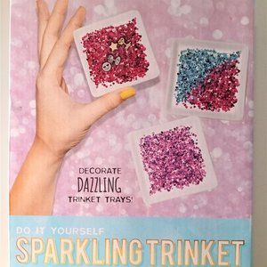 DIY Sparkling Trinket Trays